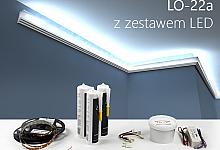 Zestaw - listwa oświetleniowa LO-22A Zestaw - listwa oświetleniowa LO-22A