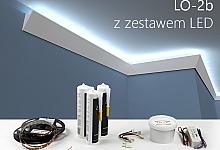 Zestaw - listwa oświetleniowa LO-2B Zestaw - listwa oświetleniowa LO-2B